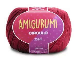 LINHA AMIGURUMI VERMELHA